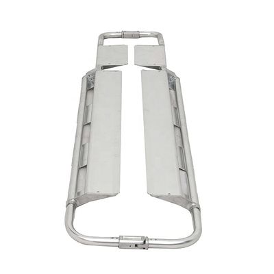kualitas  Aluminum Alloy Scoop Type Stretcher For Fracture Or Injured Patients pabrik