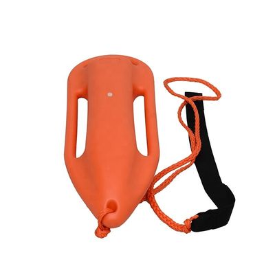 Oranye HDPE Penjaga Kehidupan Buay berenang Air Menyimpan Kehidupan Rescue Can Buay