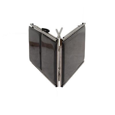 Dilapisi Dokter Pemeriksaan Tempat Tidur Stainless Steel Medical Sofa Tempat tidur