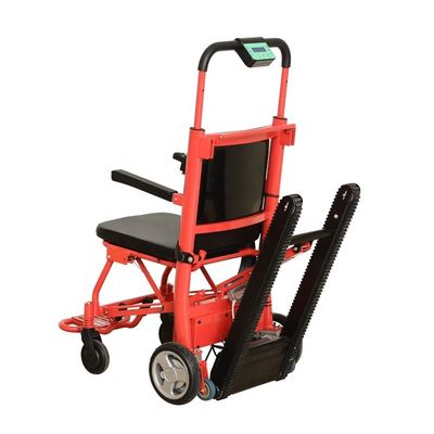 CE Aluminium Alloy Stretcher Electric Staircase Climbing Wheelchair Untuk Mobilitas Lansia