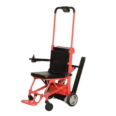 Aluminium Lipat Menekuk Tangga Kursi Roda Portable Menekuk Tangga Untuk Penyandang Cacat