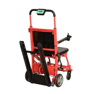 Aluminium Lipat Menekuk Tangga Kursi Roda Portable Menekuk Tangga Untuk Penyandang Cacat