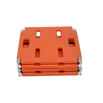 Plastik Spinal Board Stretcher 4 Lipat Dewasa Long Spine Board Dan Scoop Stretcher