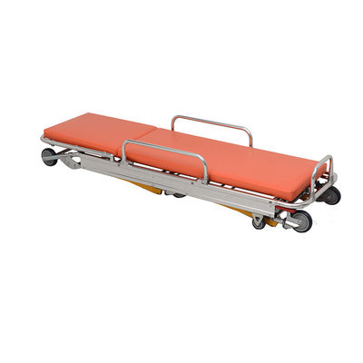 Stretcher Aluminium bersertifikat CE Stretcher Listrik Multifungsi Untuk Ambulans