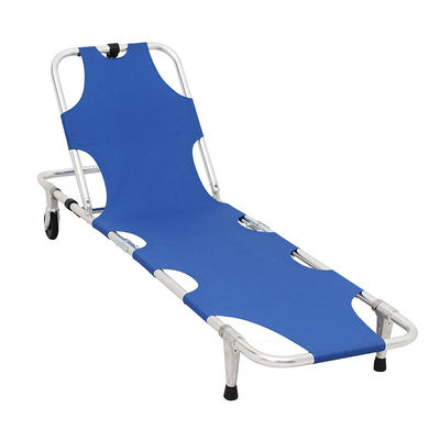 8kg Aluminium Portable First Aid Soft Folding Stretcher Memenuhi Standar Keamanan CE