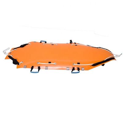 Stretcher penyelamat lipat multifunctional oranye Stretcher ambulans lipat