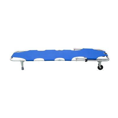 Blue Aluminium Alloy Lipat Stretcher Manual Lipat Canvas Stretcher