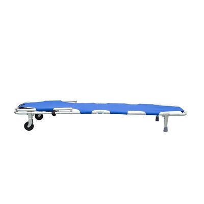 Blue Aluminium Alloy Lipat Stretcher Manual Lipat Canvas Stretcher