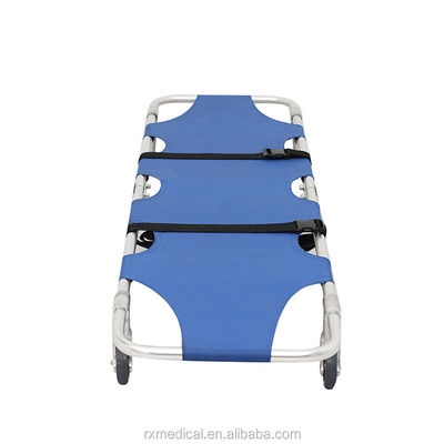 Kelas I Strument Lipat Stretcher Kain Lipat Biru