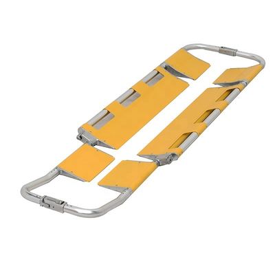 Stretcher Scoop Orthopedic yang bisa dilepas Stretcher gaya Scoop lipat
