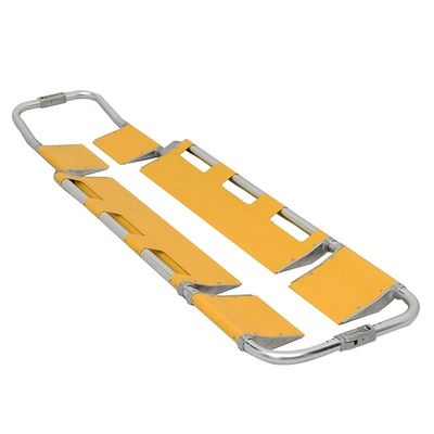 Stretcher Scoop Orthopedic yang bisa dilepas Stretcher gaya Scoop lipat