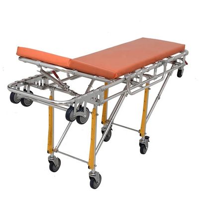 Aluminium Alloy Otomatis Loading Ambulance Stretcher Sertifikat CE