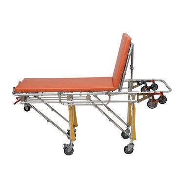 Aluminium Alloy Otomatis Loading Ambulance Stretcher Sertifikat CE