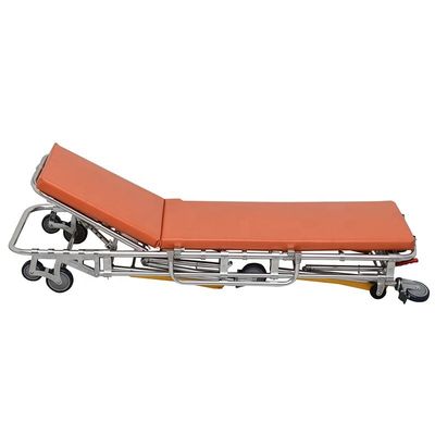 Aluminium Alloy Otomatis Loading Ambulance Stretcher Sertifikat CE