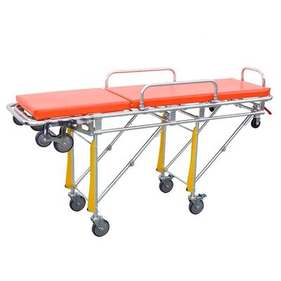 Rumah Sakit Ambulans Trolley Tempat tidur OEM Medical Transport Stretcher