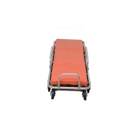 Kelas I Stretcher diatur Orange Auto Loading Stretcher dengan tiang IV