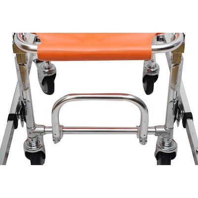 Medical Rescue Staircase Evacuation Chair Stretcher dengan desain lipat dan sertifikasi CE