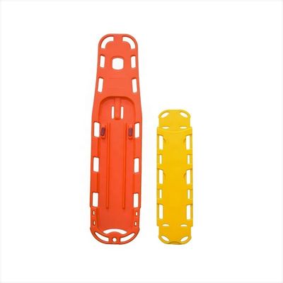 Manual High Strength HDPE Spine Board CE Disetujui Long Spine Board