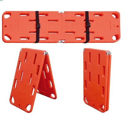 2 Papan Tulang Belakang Lipat Oranye Ems Papan Tulang Belakang Untuk Survival Outdoor