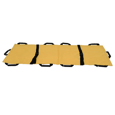 Aluminium Soft Carry Stretcher Kuning Medical Soft Stretcher Untuk Perawatan Pertolongan Pertama