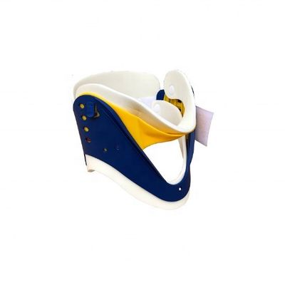 Medical Neck Collar Cervical Traction Device Biru Kuning Sertifikat CE