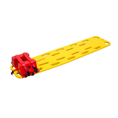 Emergency Rescue Red NBR Head Immobilizer untuk Stretcher Perangkat tahan lama