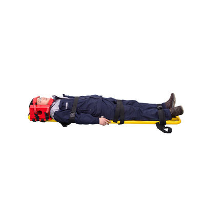 Emergency Rescue Red NBR Head Immobilizer untuk Stretcher Perangkat tahan lama