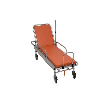 Disesuaikan Ambulans Lipat Stretcher Aluminium Alloy Ambulans Gurney