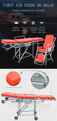 Customized Logo Stair Stretcher untuk evakuasi penyelamatan darurat dalam situasi medis
