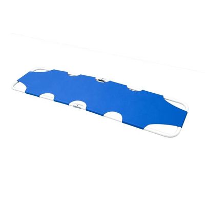 Sumber Daya Manual Aluminium Loading Ambulance Stretcher yang disesuaikan untuk Peralatan Medis