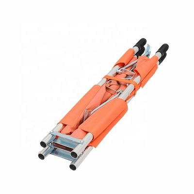 Aluminium paduan portabel lipat darurat stretcher sempurna untuk transfer pasien
