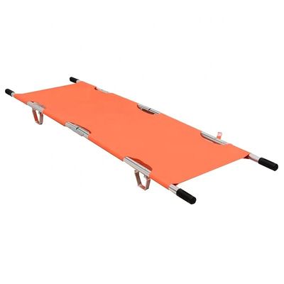 Aluminium paduan portabel lipat darurat stretcher sempurna untuk transfer pasien