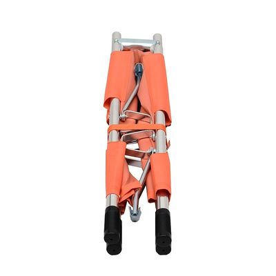 Aluminium paduan portabel lipat darurat stretcher sempurna untuk transfer pasien