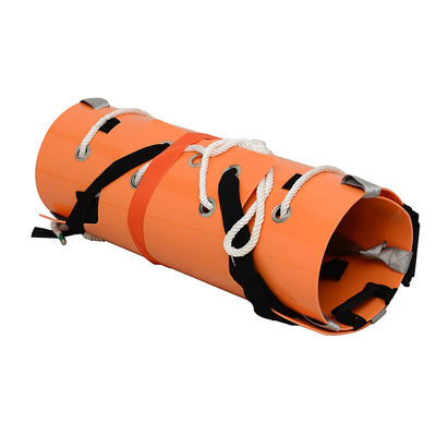 OEM Oranye Komposit Plastik Roll Up Emergency Rescue Stretcher untuk kondisi kebakaran