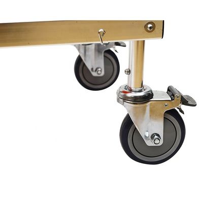 Kekuatan Oranye Staircase Staircase Chair Stretcher untuk Transportasi yang aman dan nyaman