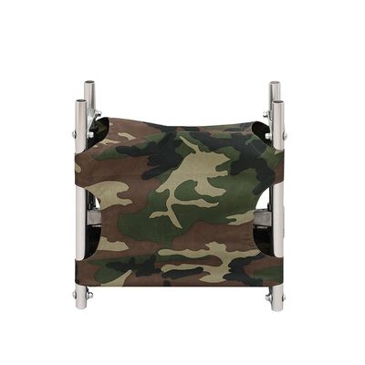 Camuflase Aluminium Lipat Salvation Stretcher untuk darurat militer dan medis