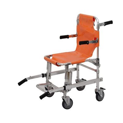Kursi Tangga Ambulans Kekuatan Tinggi Aluminium Alloy Ambulans Tangga Panjat