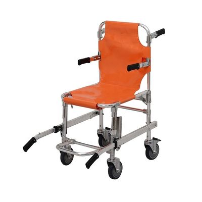 Kursi Tangga Ambulans Kekuatan Tinggi Aluminium Alloy Ambulans Tangga Panjat