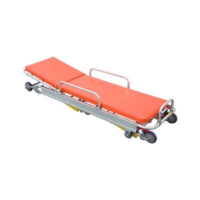 Kelas I Orange Stretcher Ambulans Stretcher Darurat Trolley