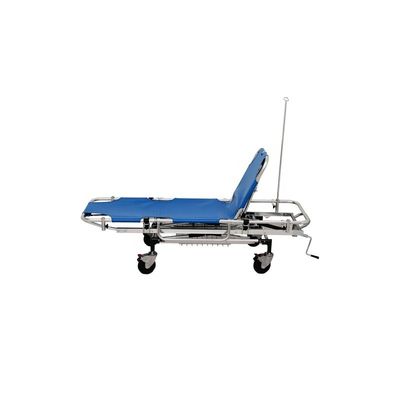 Aluminium Medical Patient Stretcher Trolley Logo Disesuaikan