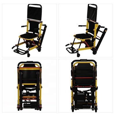 Evakuasi Darurat Medis Kursi Tangga Stretcher Foldaway Stepping Kursi Roda