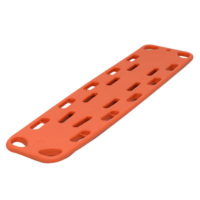 Orange Emergency Spine Board HDPE Rescue Folding Spine Board
