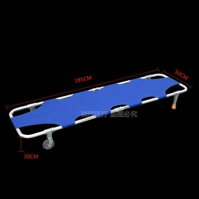 CE Aluminium Alloy First Aid Stretcher Ambulans Medis Stretcher Lipat