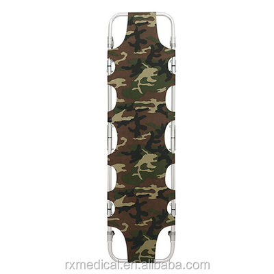 Stretcher militer lipat portabel kamuflase Stretcher medis lipat