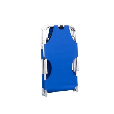 ISO persetujuan lipat penyelamat stretcher Medical Aluminium Alloy