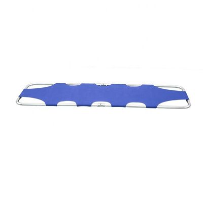 ISO persetujuan lipat penyelamat stretcher Medical Aluminium Alloy