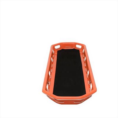 Orange Rescue Basket Stretcher Pertolongan Pertama Lipat Stokes Basket OEM
