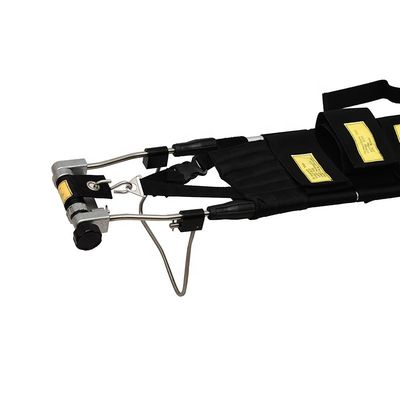 Splint Traksi Kaki Darurat Hitam Splint Traksi Femur Disesuaikan