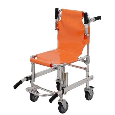 1 Tahun Masa Pelayaran Orange Stair Chair Stretcher untuk transportasi yang lancar