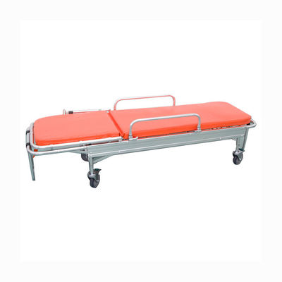 Stretcher Ambulans Medis Darurat Aluminium Alloy Sertifikasi CE untuk ICU Operasi